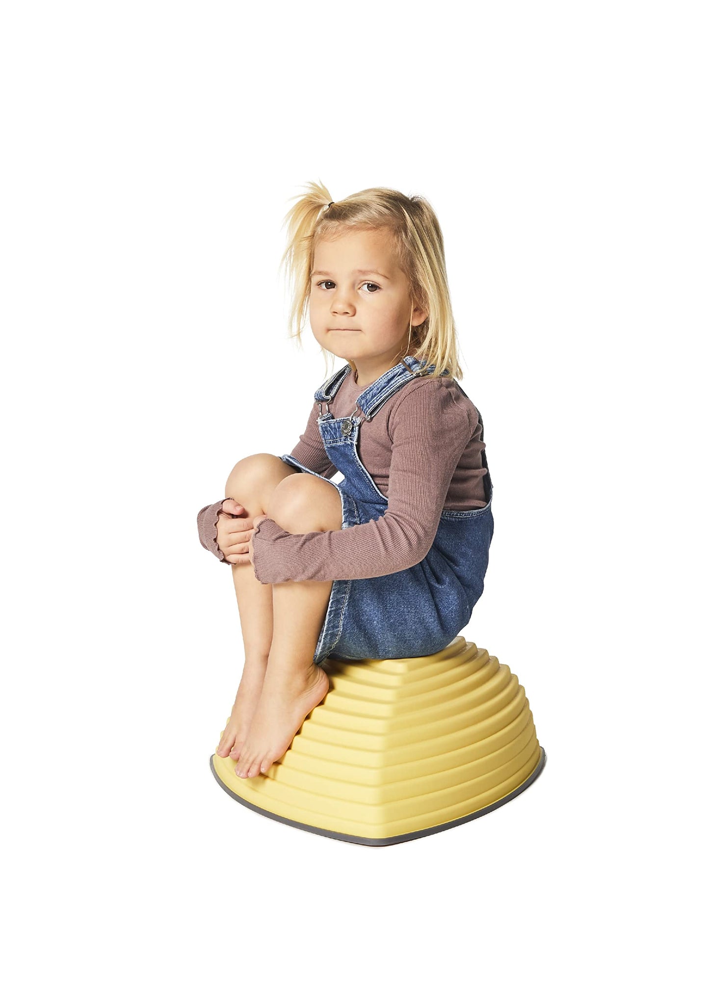 Gonge Hilltops - Non-Slip Therapeutic & Educational Stepping Stones For Kids - Balance & Coordination Toys - Develop Motor Skills & Confidence - Durable, Nordic Colors - Set Of 3 Stackable Platforms