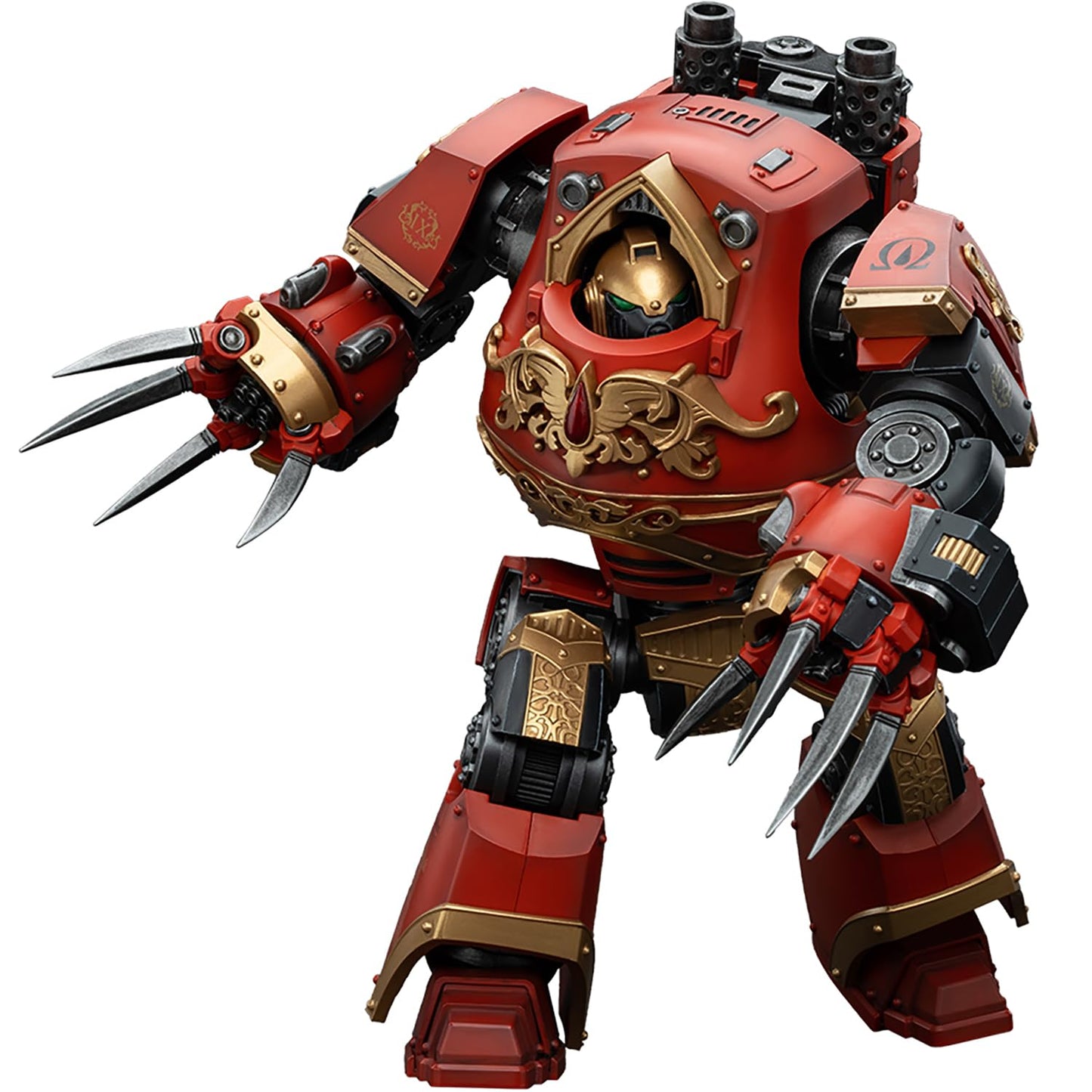 Joytoy Warhammer 40K 1/18 Action Figures - Blood Angels Contemptor-Incaendius Dreadnought Perfect For Collectors & Decor - Ideal