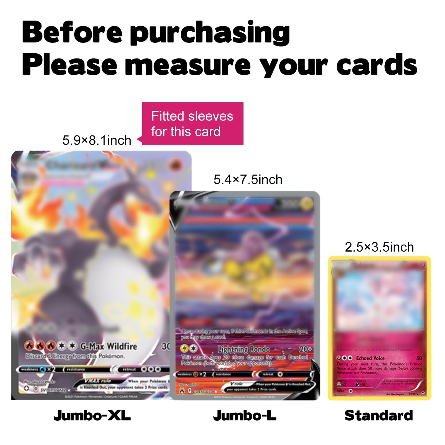 Rainmae 30 Pack 5.9 X 8.1 Jumbo Card Sleeves, Rigid Photocard Protectors For Oversized Trading Cards Sheet Protectors, Paper Sle