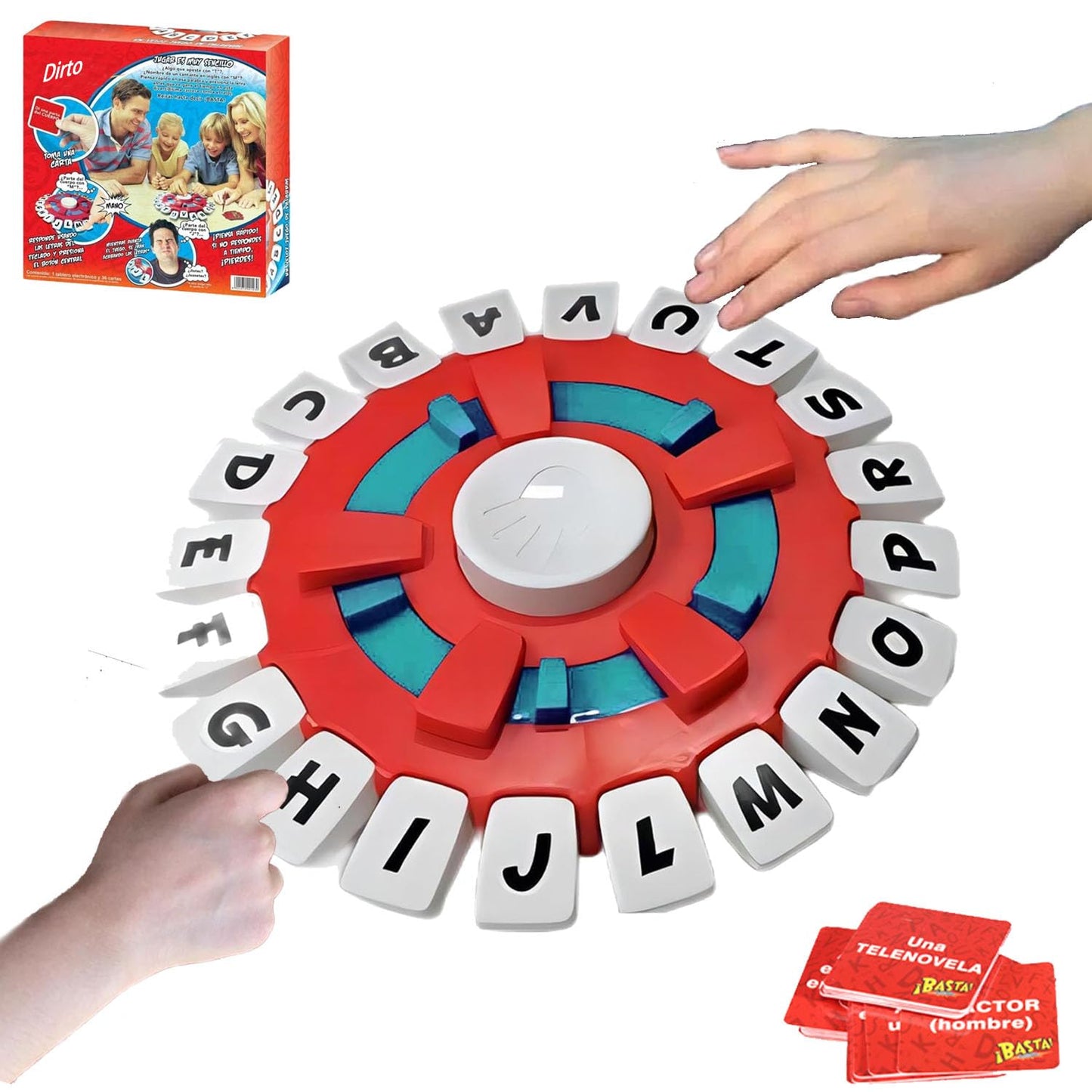Basta Juego De Mesa En Espaol - Think A Words Game