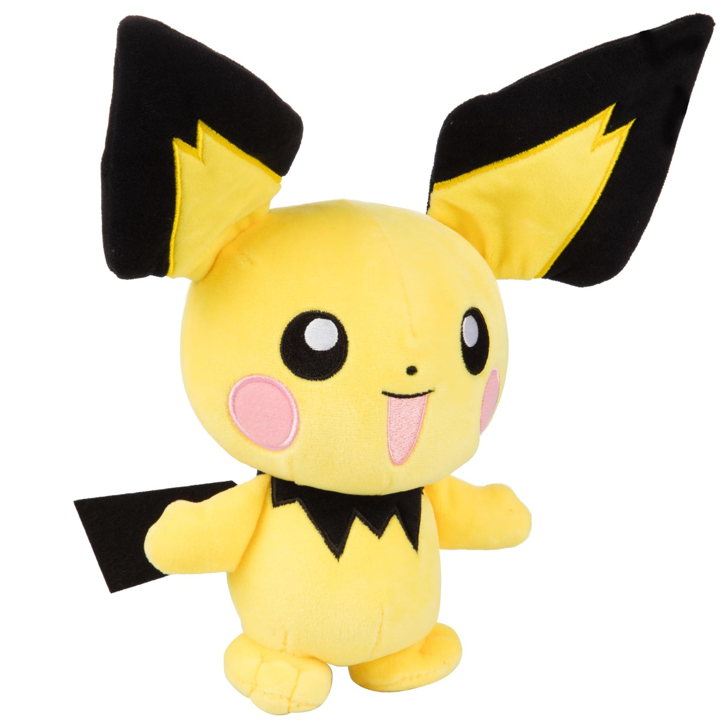 Pok?mon 12 Ampharos & 8 Pichu Electric Type Plush 2-Pack - Officially Licensed - Authentic Soft Stuffed Animal Toy Figures - Holiday Christmas Stocking Stuffer Gift for Kids Boys Girls - 2+