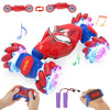 ATHLERIA Spider Gesture Sensing RC Stunt Car Toys for Boys Age 8-13,Hand Remote Control Car,Drift Rc Car with Lights,Transform,T