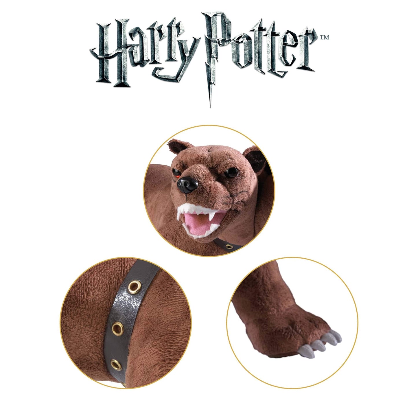 The Noble Collection Harry Potter Fluffy Collector Plush