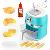 Acrofek Toy Air Fryer For Kids, Color-Changing Kids Kitchen Playset Accessories,Pretend Play Food.Kids Kitchen Playset With Soun