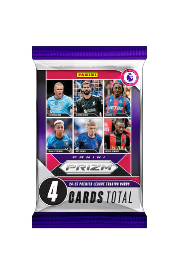 2024-25 Panini Prizm Premier League Blaster Box - EPL Soccer Trading Cards - Includes Blaster limited availability Prizms Rookies & Inserts - Official Panini Retail Set