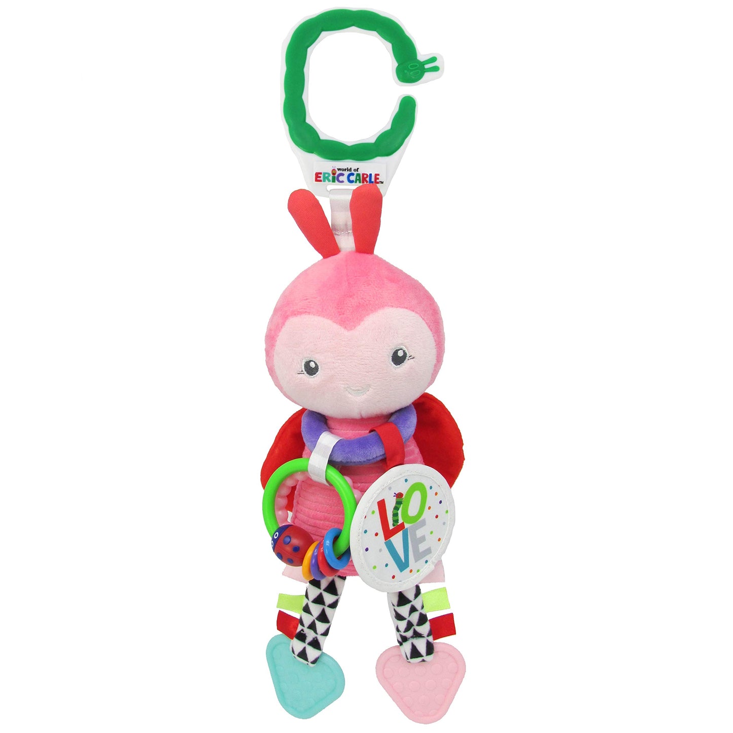 Eric Carle The Very Hungry Caterpillar On The Go Developmental Plush Ladybug, 14'