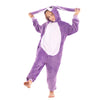 TYONMUJO Animal Onesie Costume for Kids Halloween Costumes for Girls Boys Cosplay Outfit Rabbit Bunny Purple 110