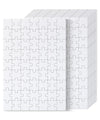 Mr. Pen- Blank Puzzle, 10 Pack, 63 Pieces/Pack, 8.2' X 5.6', White Puzzle, Blank Puzzles To Draw On, All White Puzzle, Blank Puzzle Pieces To Write On, Blank Jigsaw Puzzle Pieces