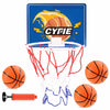 Cyfie Toddler Basketball Hoop - Suction Cup Bath Toy For Kids Bathroom Office, Indoor Over The Door Mini Basketball Hoops For Girls Boys