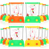 Zhanmai Handheld Water Game - 16 Pcs Plastic Arcade Toy for Beach Parties, Fun Gifts, Orange/Green/Yellow