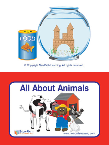 NewPath Learning Science Readiness Learning Center Game: All About Animals