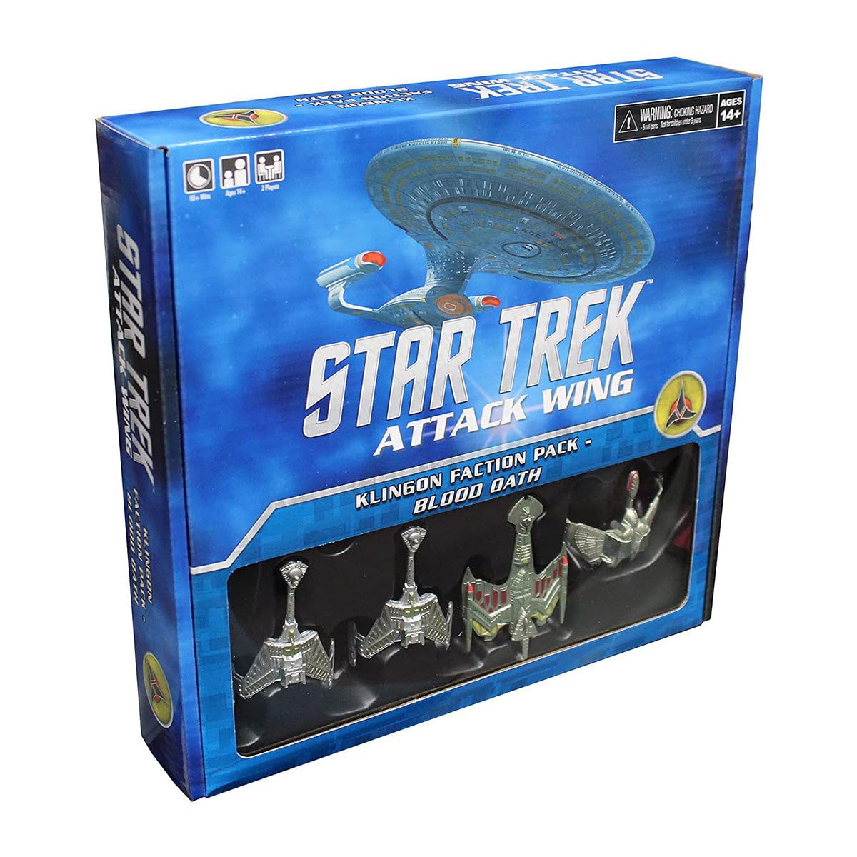 WizKids Star Trek Attack Wing Klingon Faction Pack - Blood Oath, Plastic, Multi Color, Model WZK73305
