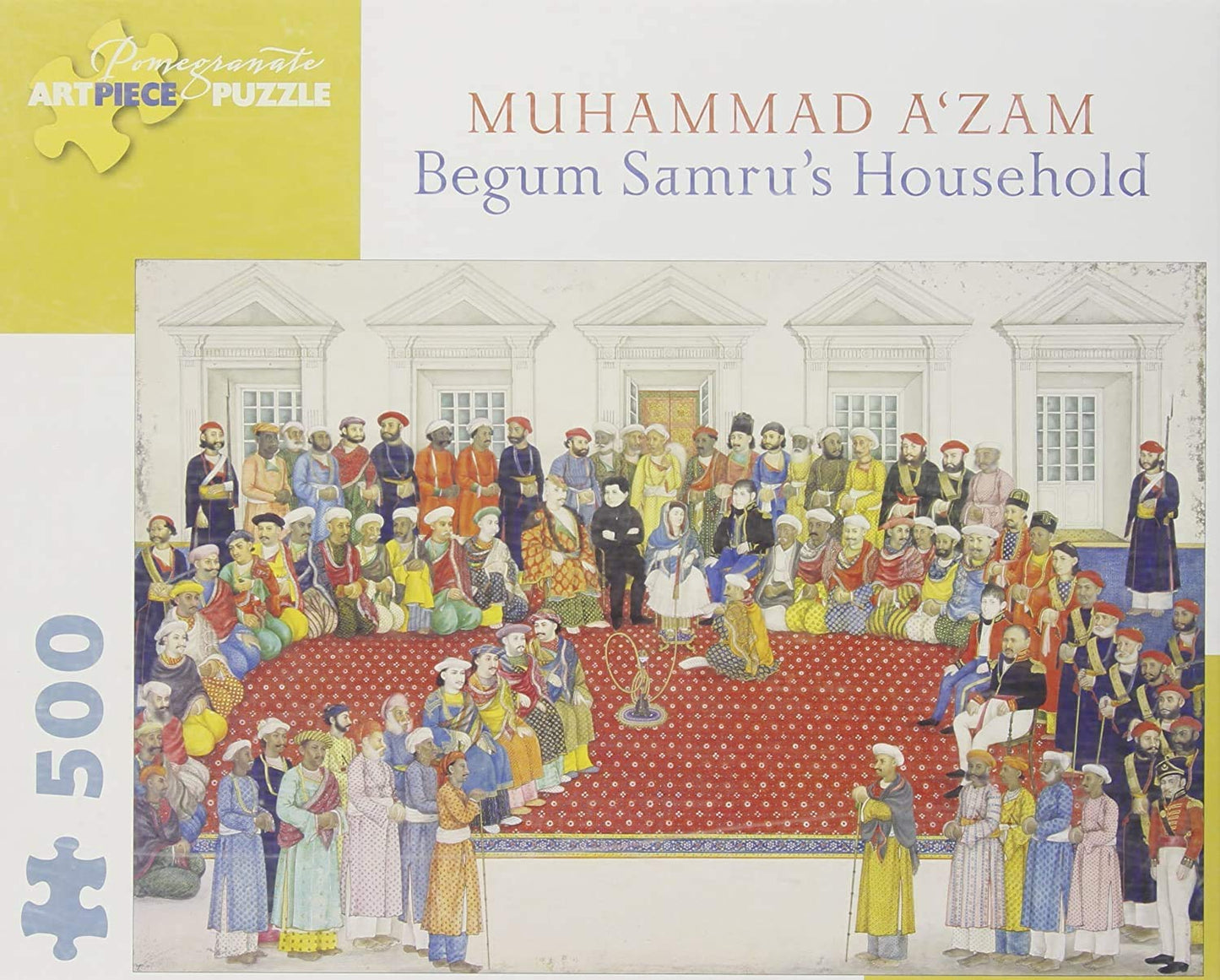 Muhammad A'Zam 500 Piece Puzzle Begum Samru'S Household