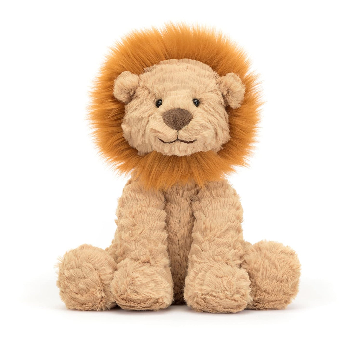 Jellycat Fuddlewuddle Lion Plush Toy - Medium 9" Stuffed Animal, Polyester, Classic Children's Gift