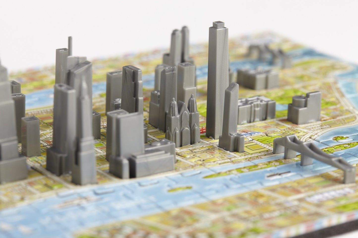 4D Cityscape Mini Puzzle (193 Piece), New York
