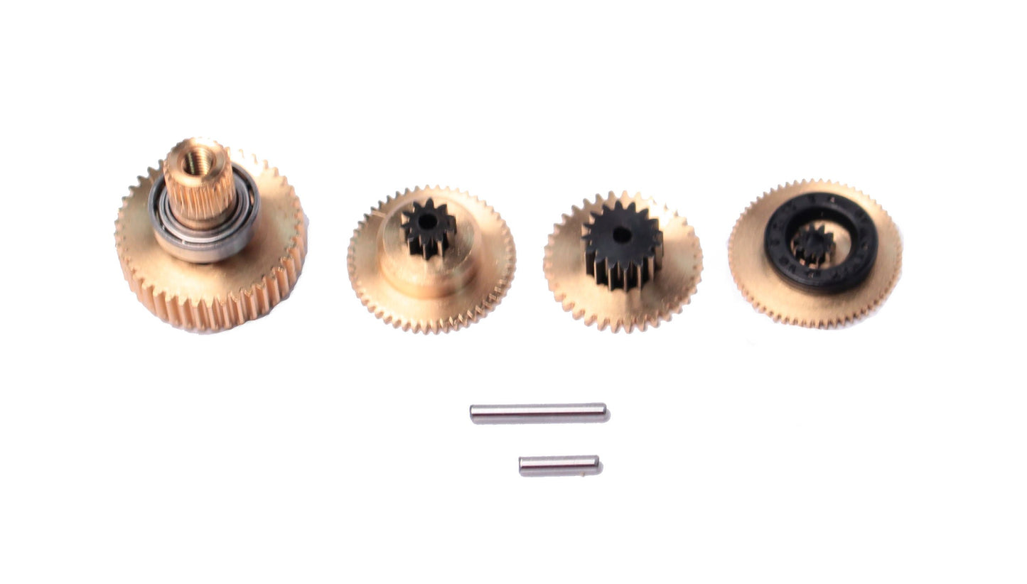 Savox SW0231MG Servo Gear Set with Bearings, Silver, Durable Material, Model SAVSGSW0231MG