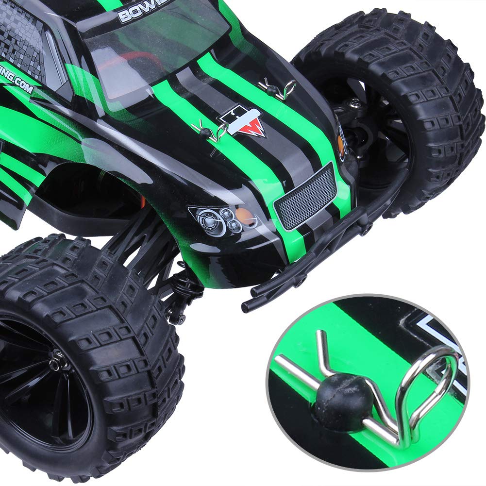 HobbyPark RC 90-Degree Angle Body Clips Bent Springy Pins for All 1/10 Scale Model Car Truck Crawler Truck (20-Pack)