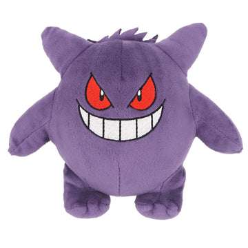 Sanei Gengar Plush Stuffed Toy, 6" Purple, Soft Plush Material, Model PP06