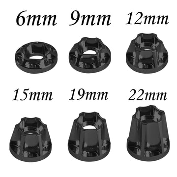 Vgoohobby Metal RC 12mm Wheel Hex Hub Extension Combiner Compatible with 1.9/2.2inch Wheel Rim Axial SCX10 Traxxas TRX4 D90 1/10