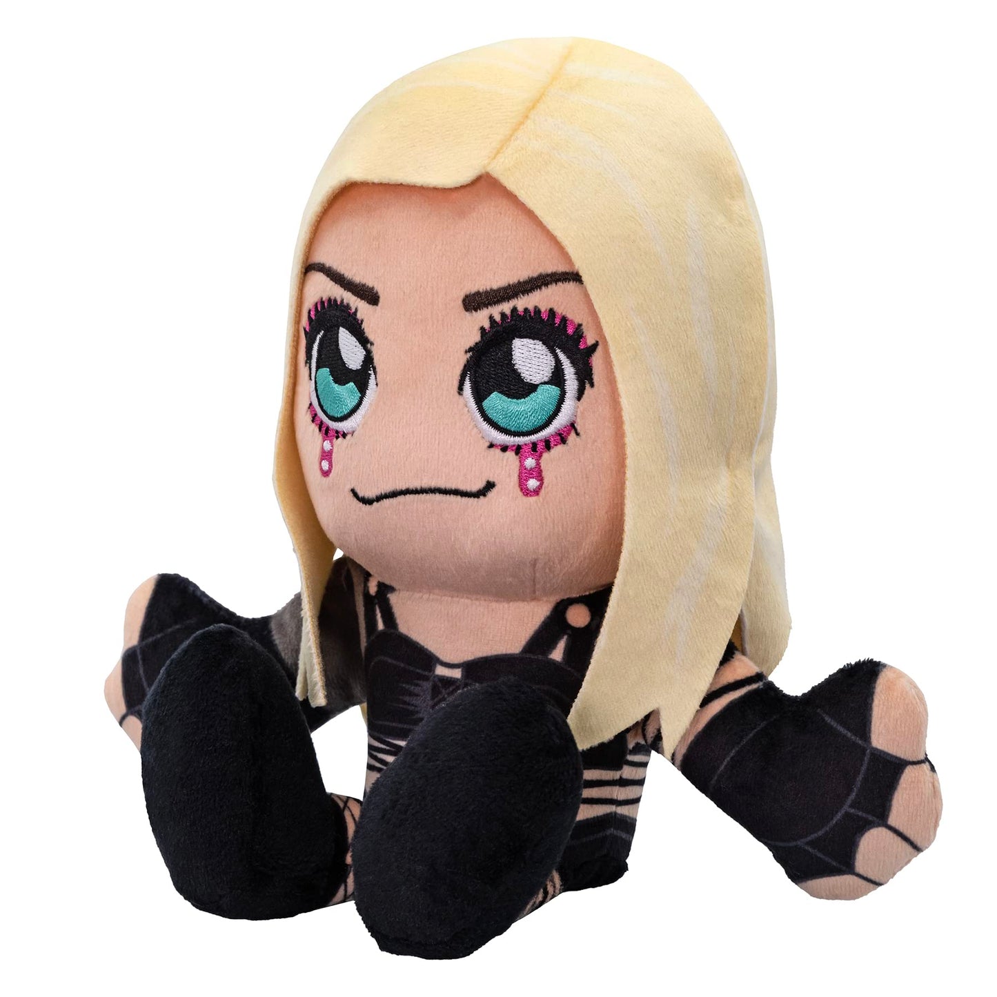 Bleacher Creatures WWE Liv Morgan 8" Plush Toy - Soft Chibi Design, Crystal Velboa Polyester, Ideal Gift for Fans