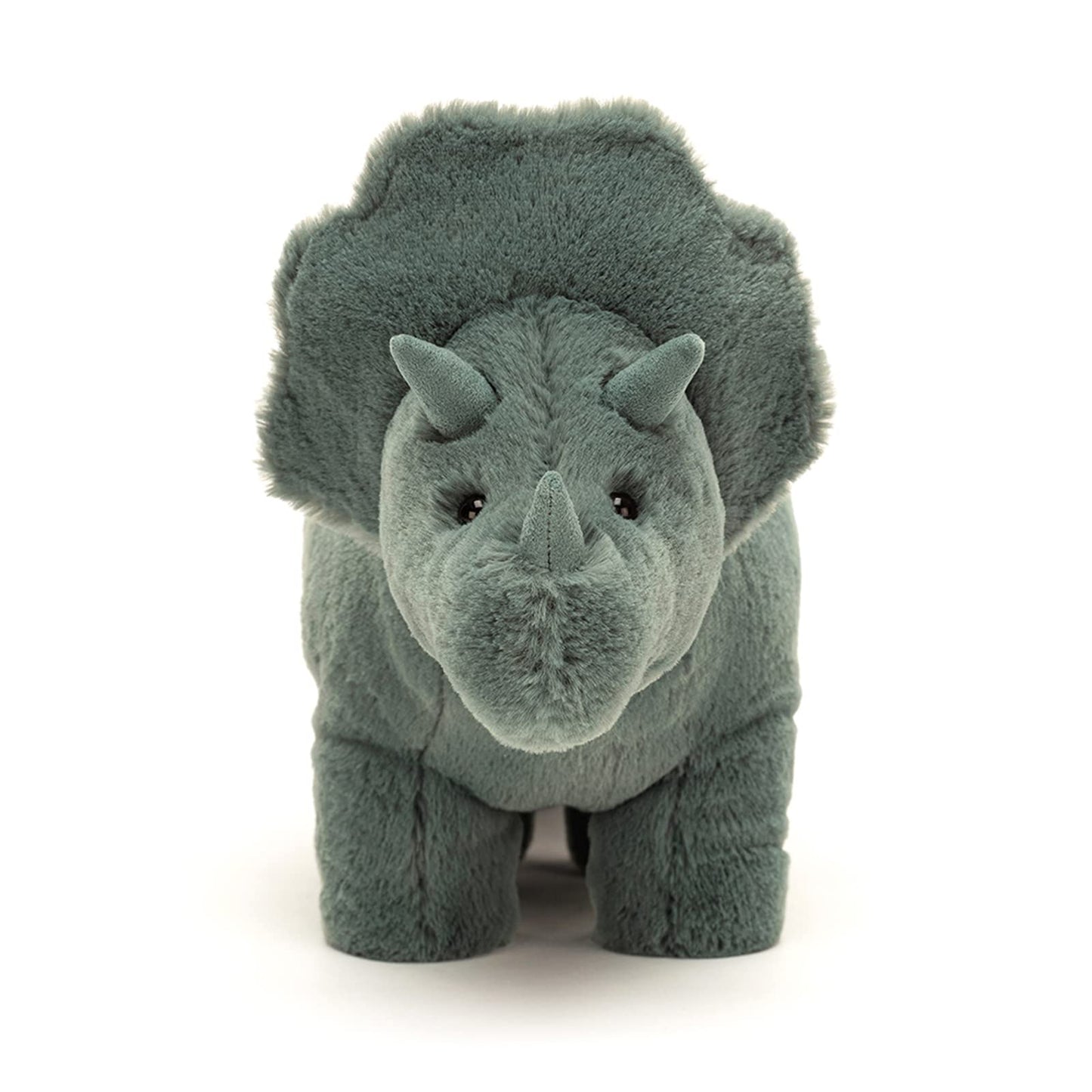 Jellycat Fossilly Triceratops Dinosaur Stuffed Animal