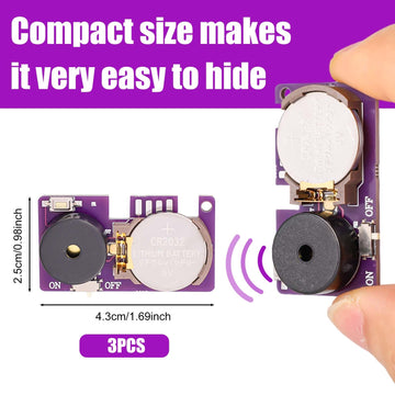 3Pcs Annoying Noise Machine, New Prank Cricket Noise Items With 16 Sounds Beeping Cricket Noise Maker Concealed Noise Stuff Nois