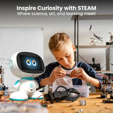 Misa 2: AI-Powered Smart Robot for Kids | STEM Learning & Educational Robot | Interactive, Voice-Activated Robot with Learning A