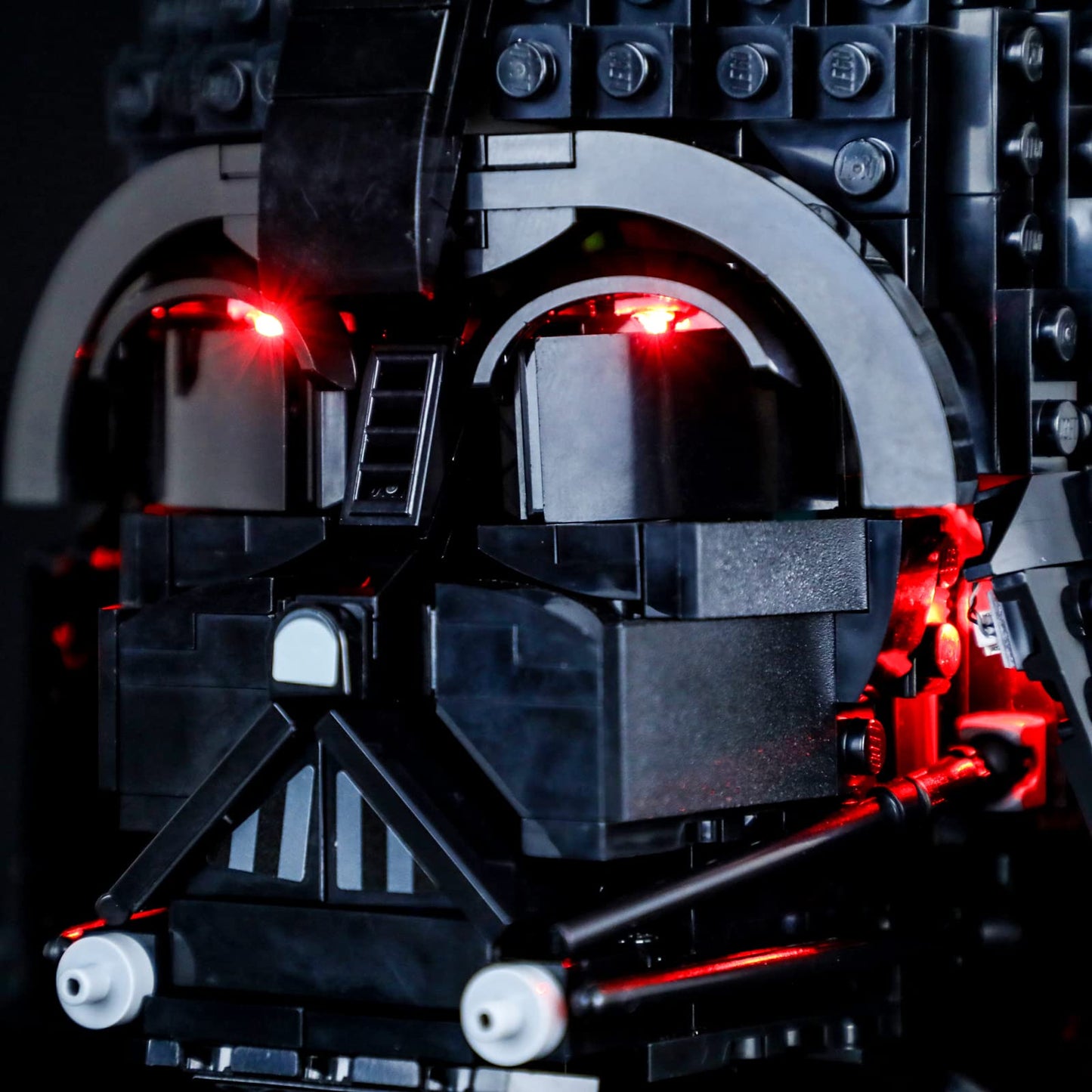 Briksmax Led Lighting Kit For Darth Vader Helmet - Compatible With Lego 75304 Building Blocks Model- Not Include The Lego Set