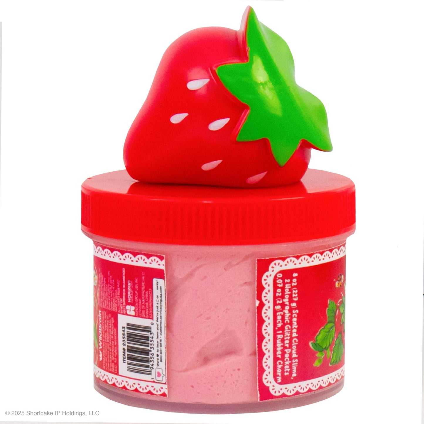 Strawberry Shortcake Scented Cloud Slime, Fluffy Slime, Strawberry Shortcake Toys, Strawberry Shortcake Birthday Party Favors Fo