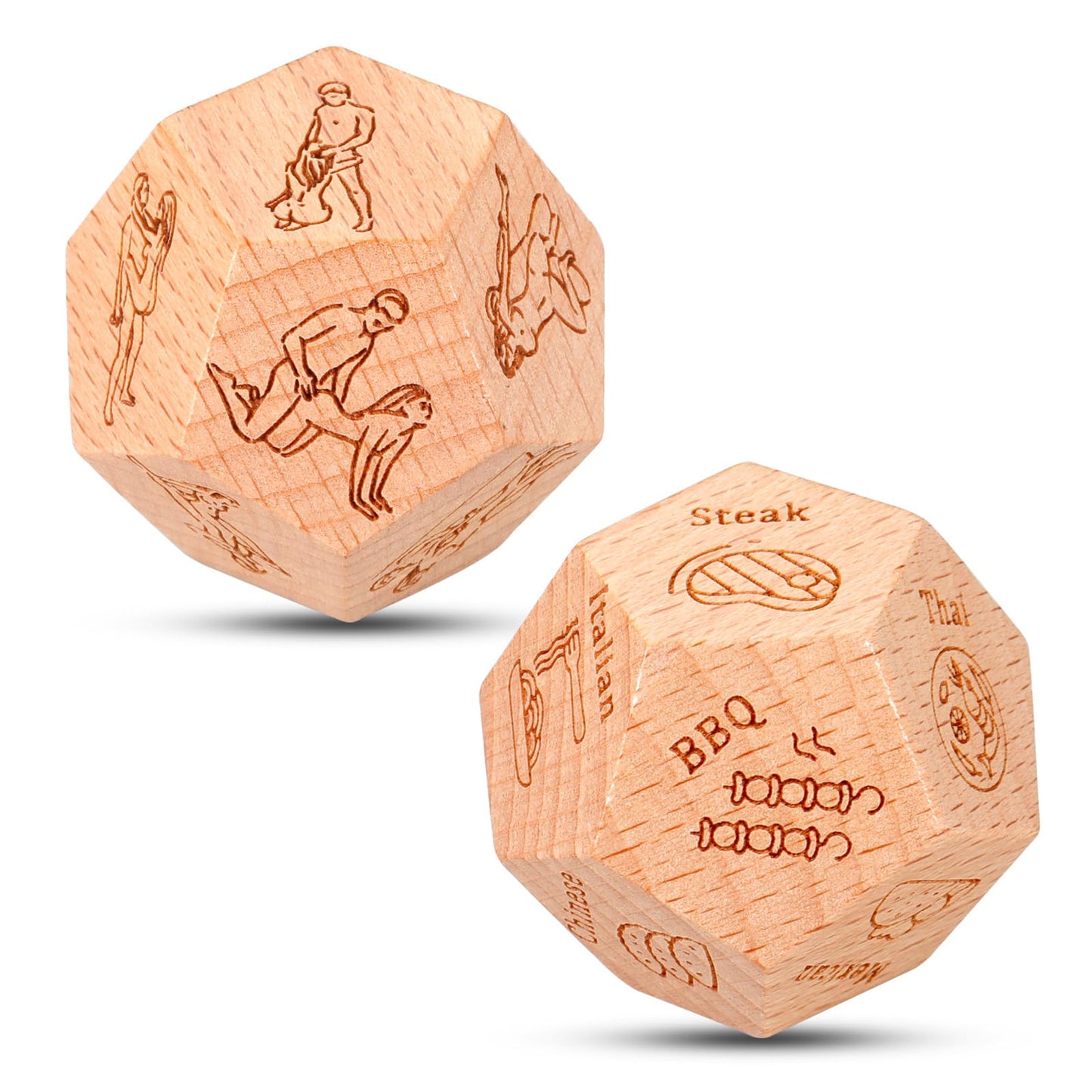 Date Night Gifts for Couples 5th Anniversary Wood Birthday Gifts for Women Men Wife Husband Bridal Shower Gift for Bride Groom V