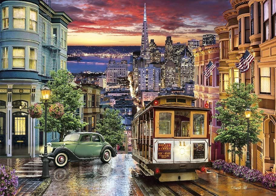 Clementoni - 33547 - Collection Jigsaw Puzzle For Children And Adults - Francisco-3000 Pieces