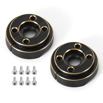 INJORA Brass Steering Knuckles with Counterweight Kit for 1/18 RC Crawler TRX4M Upgrade Parts