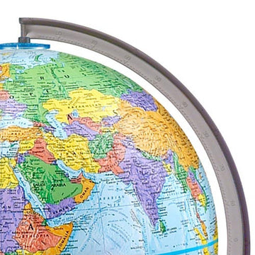 Replogle Globes Traveler Globe - 12-Inch, Multicolor, 100% Reclaimed Paper Fiber, Model 30513