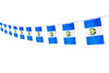 Guatemala Flag Guatemalan Flag,100Feet/76Pcs National Country World Pennant Flags Banner,Party Decorations Supplies For,Bar,Indo