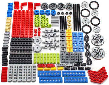 Konhaovf 182Pcs Gear And Axle Set For Technic Parts Compatible With Major Brand Technic Parts, Diy Gears Assortment Pack(Liftarm