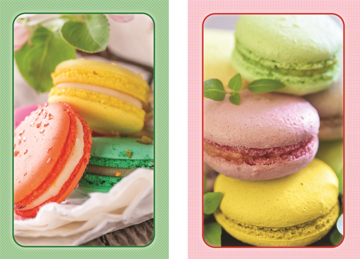 Macarons! Bridge Playing Cards Standard Index Playing Cards