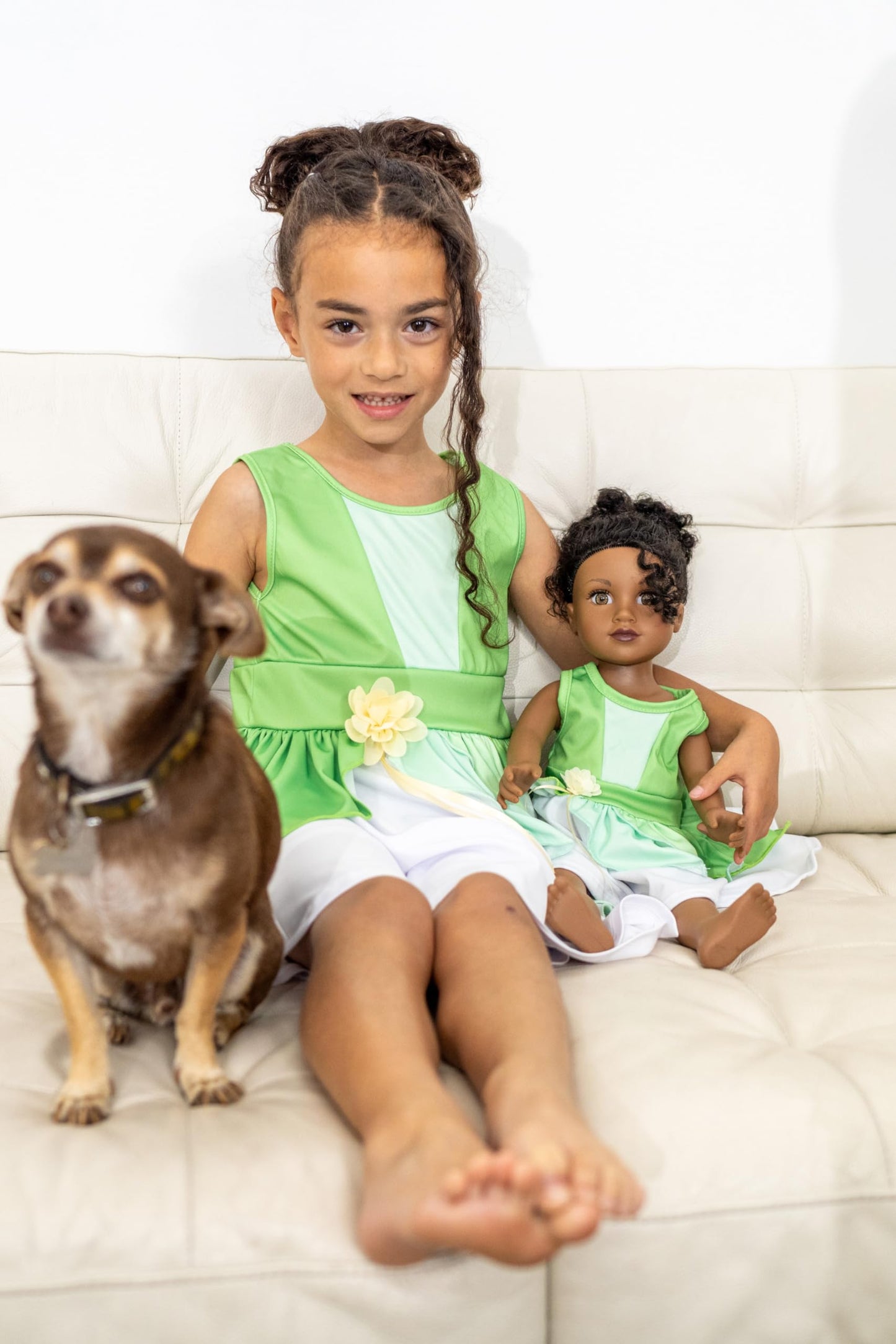 Little Adventures Lily Pad Twirl Dress - Machine Washable Child Pretend Play And Party Dress With No Glitter (Child Size 12)