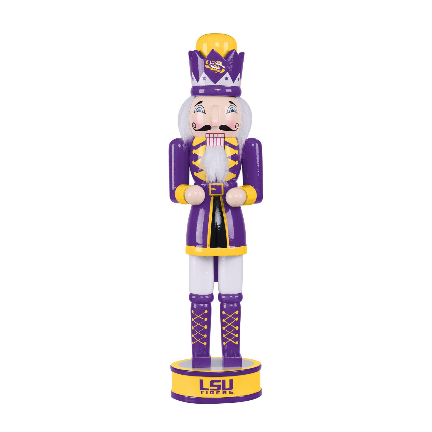 FOCO LSU Tigers NCAA Team Spirit Nutcracker