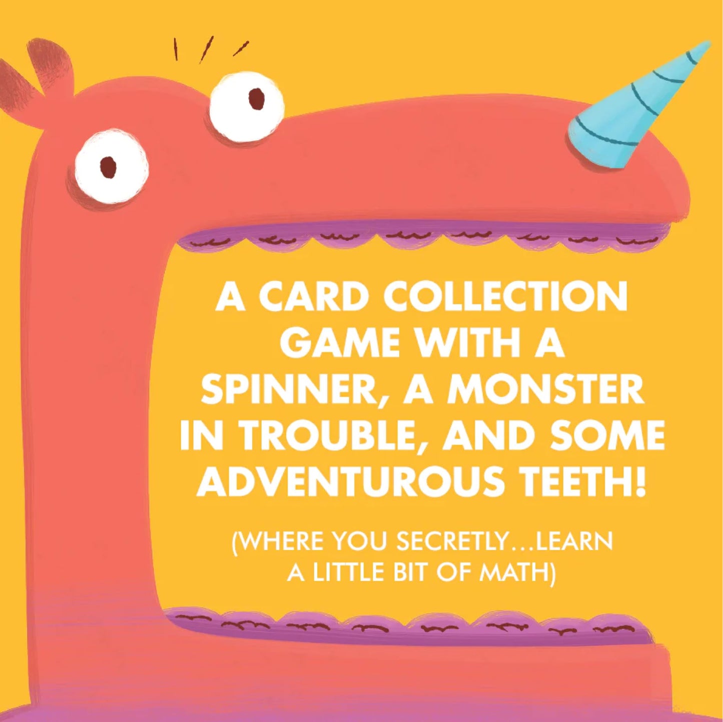 I Want My Teeth Back By Exploding Kittens - 2-4 Players - Ages 4+ - 10 Minutes To Play - Card Collecting Math Game - Educational Kids Game For Family Night