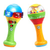 LeapFrog Learn and Groove Shakin' Colors Maracas, Multicolor, 6.7"W x 3"H x 5.9"D, Durable Plastic, Model 80-607540