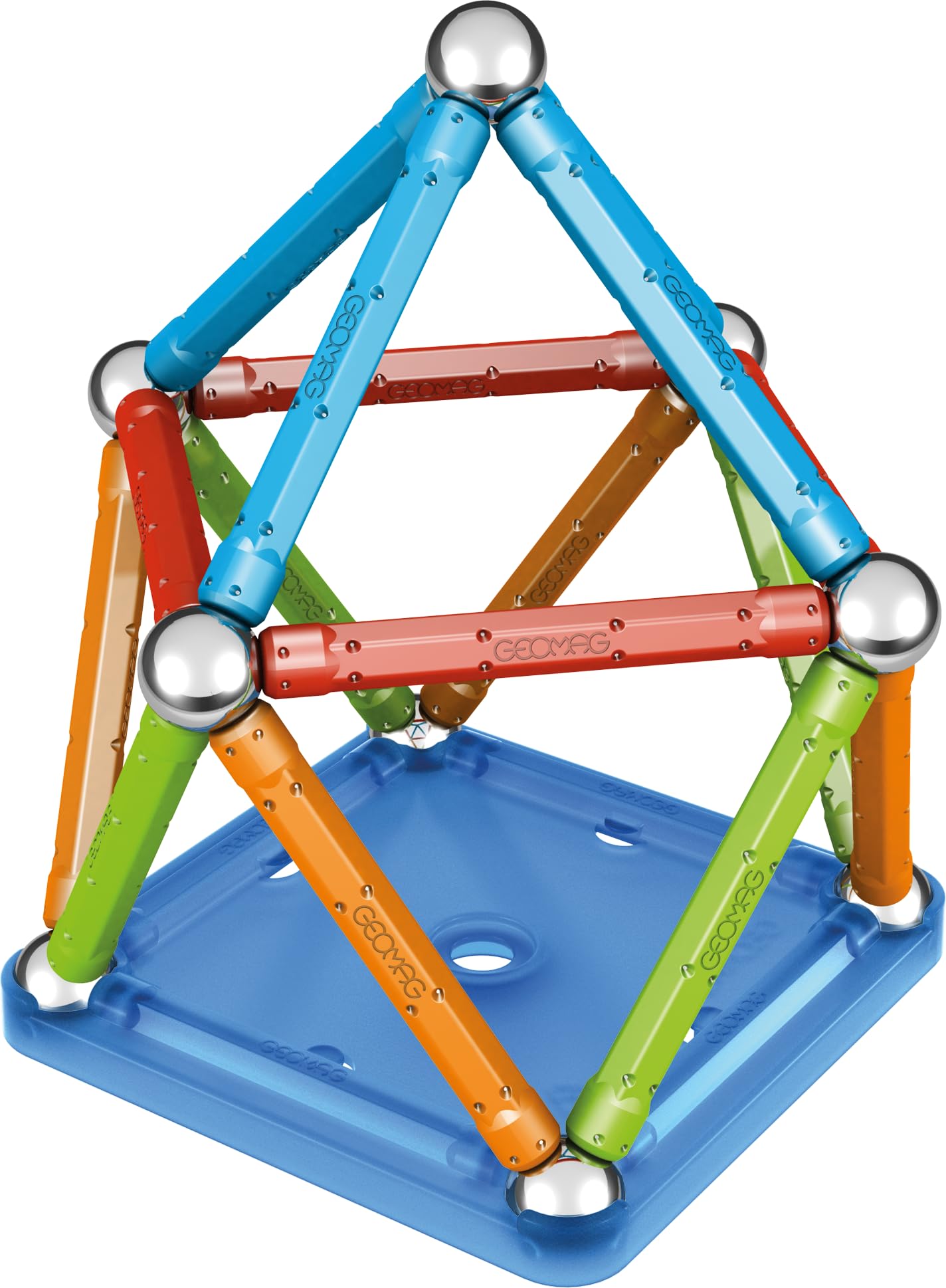 Geomag Magnetic Sticks and Balls Building Set, Magnet Toys for STEM, Creative, Educational Construction Play, Swiss-Made Innovat
