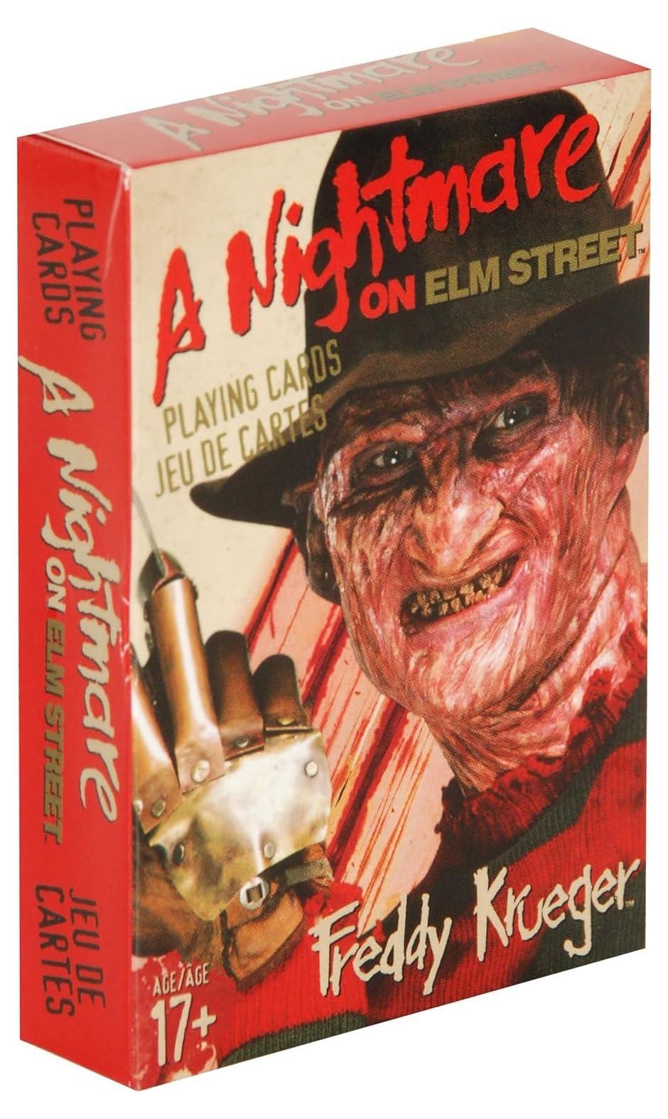 Aquarius Nightmare On Elm Street Playing Cards