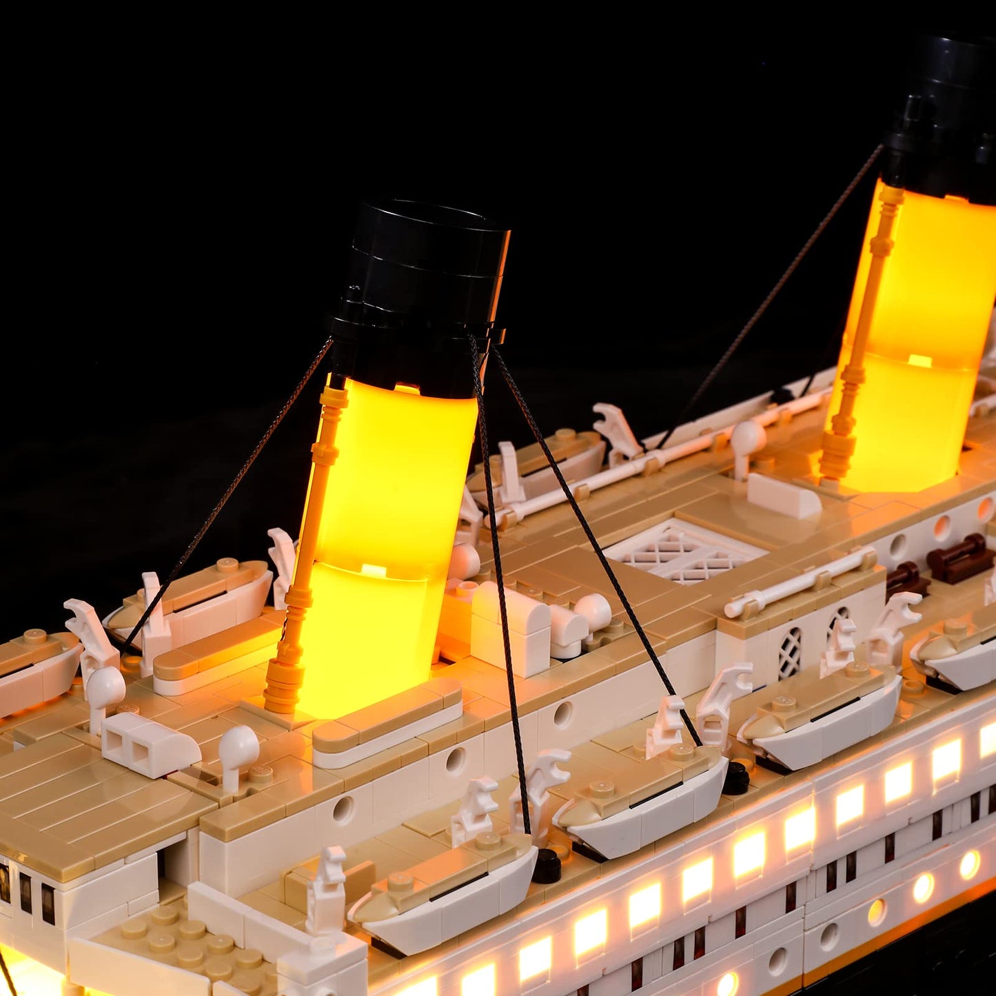 Briksmax Led Lighting Kit For Creator Titanic - Compatible With Lego 10294 Building Blocks Model- Not Include The Lego Set