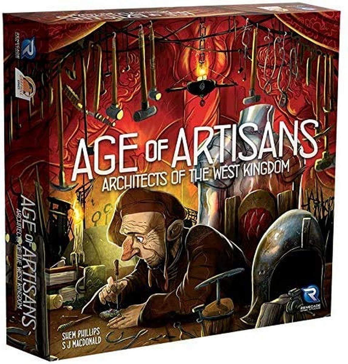 Renegade Game Studios Ren2069 Architects Of The West Kingdom & Artisans Game