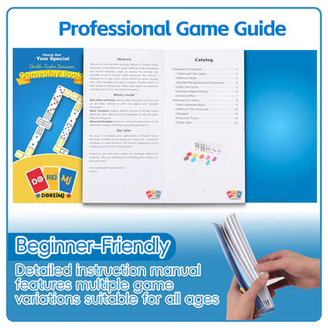 Upgraded Mexican Train Dominoes Set With Wooden Hub And 8 Racks/Trays,Double 12 Dominos Set For Kids, Adults Travel Domino Train