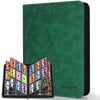 Old Canal Top Loader Binder 9 Pockets Card Binder Holds 252 Top Loaders enhanced Trading Card Collection Holder Top Loader Storage Album for TCG Sports Cards Dark Green (FOR TOP LOADERS ONLY)