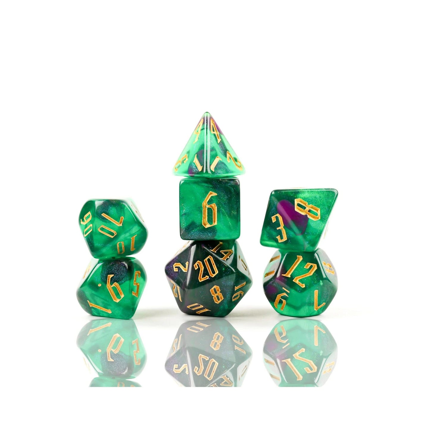 Sky Box Nebula Polyhedral Dice Set