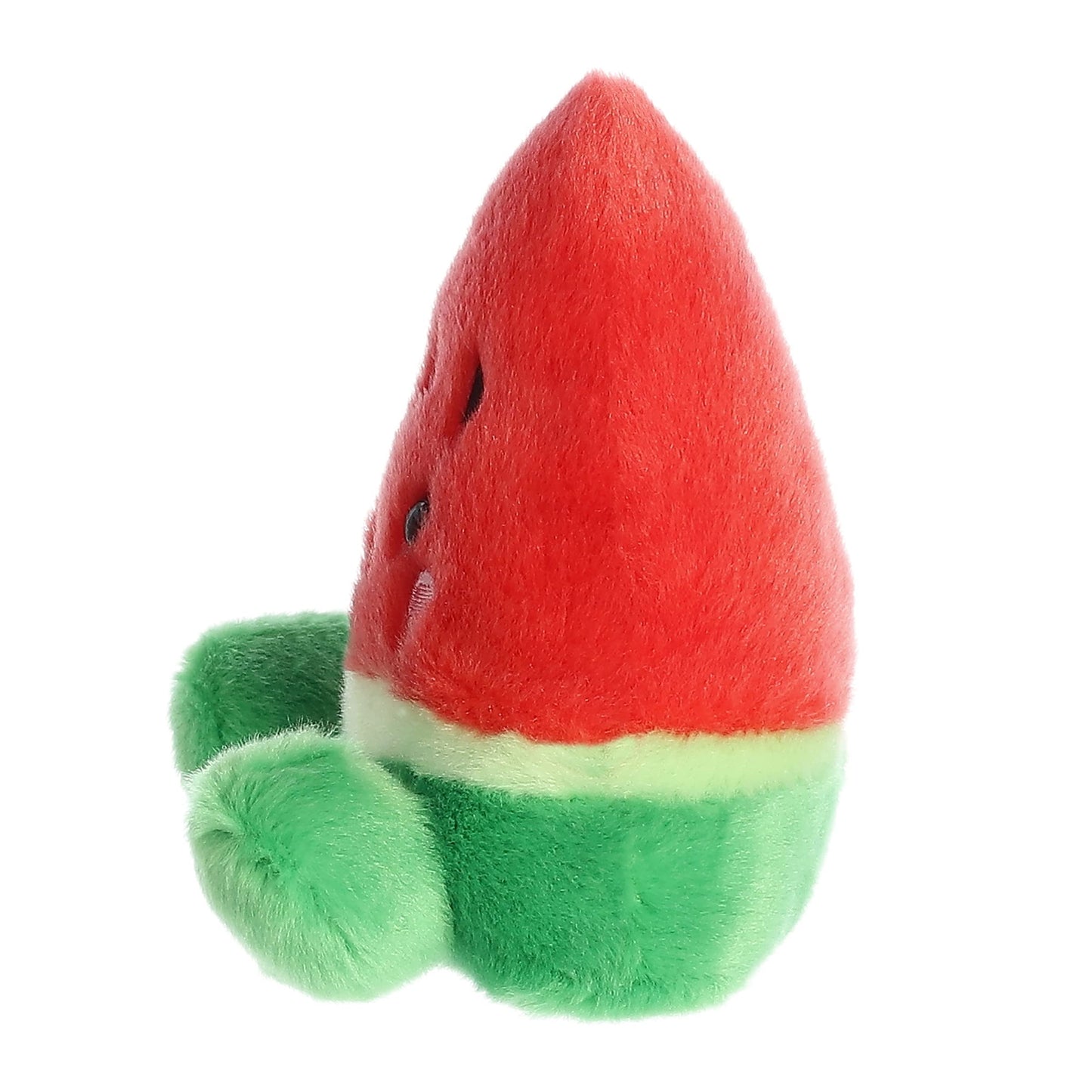 Aurora Adorable Palm Pals Sandy Watermelon Stuffed Animal - Pocket-Sized Play - Collectable Fun - Red 5 Inches