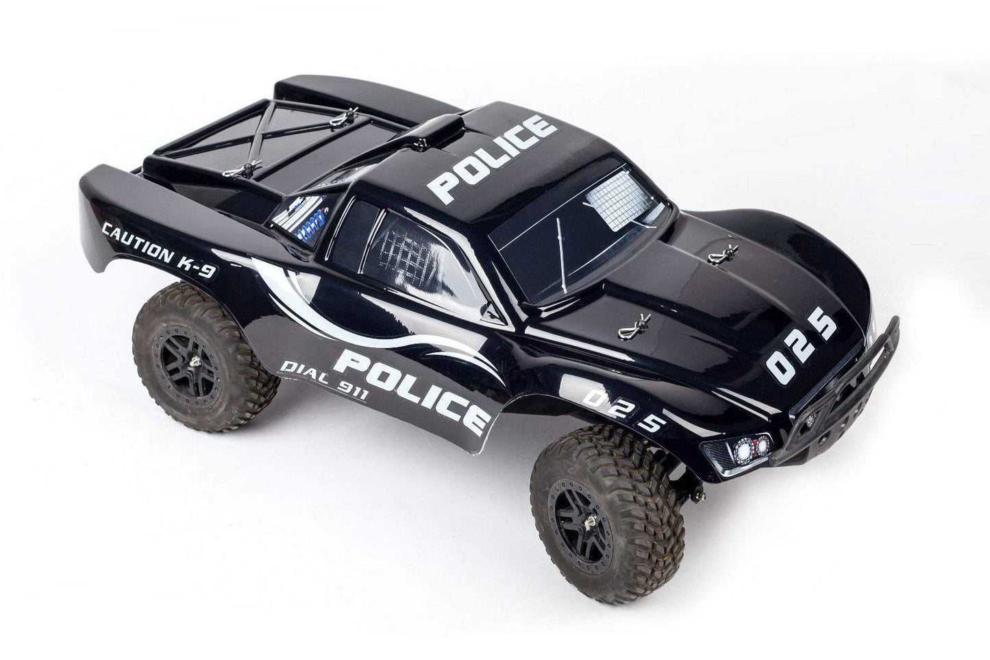 SummitLink Compatible Custom Body Police Style Replacement for 1/10 Scale RC Car or Truck (Truck not Included) SS-PO-02