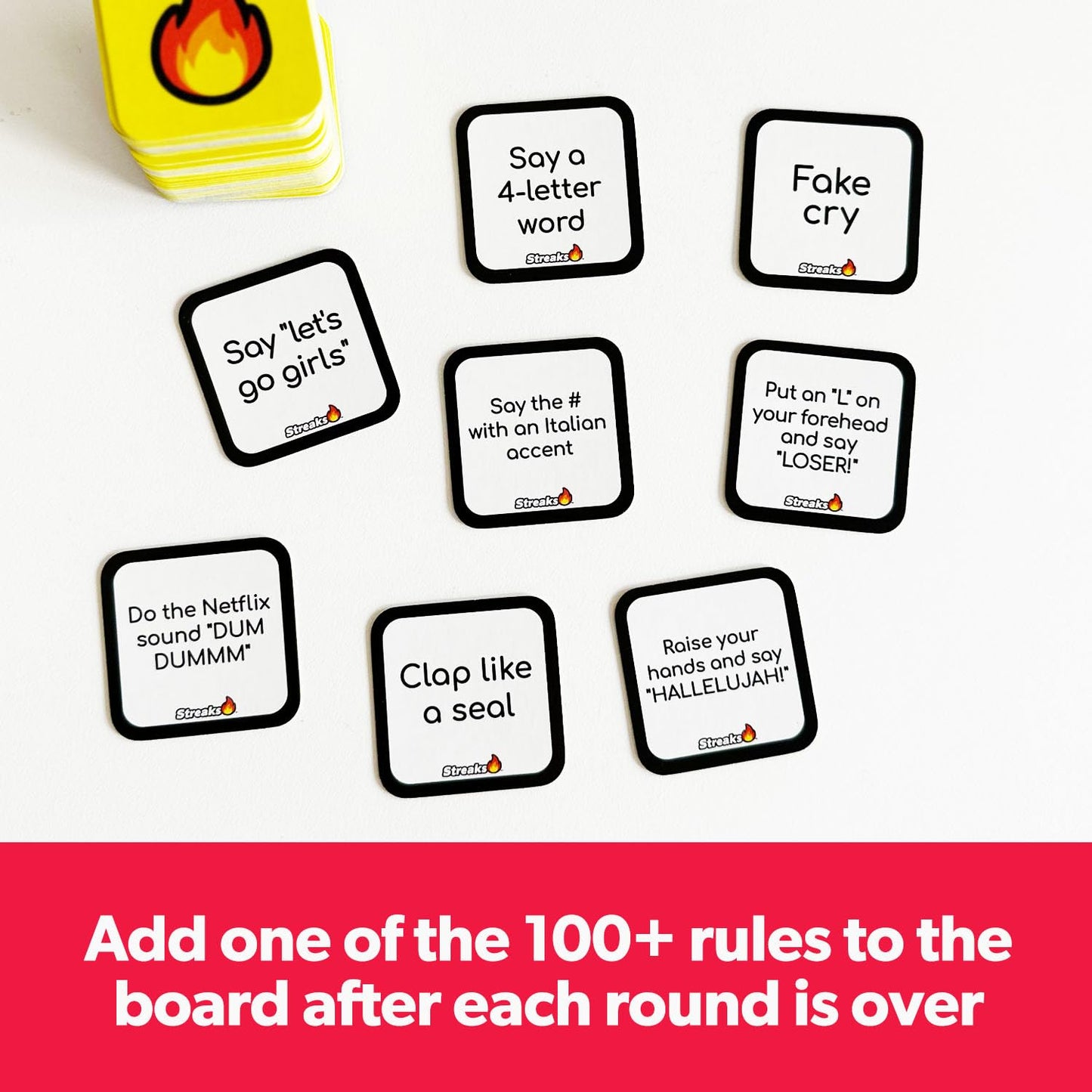 Buffalo Games - Streaks - mature-themed Party Game - New Game Night Classic - Electronic Light Up Board - mature-themed Fast Paced Race Against The Clock Counter - Cooperative Play - Ages 17 and Up